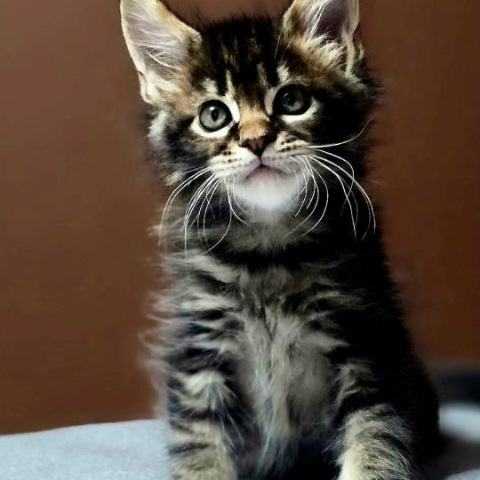 Balisto DE L'OR SAUVAGE Mâle Maine coon